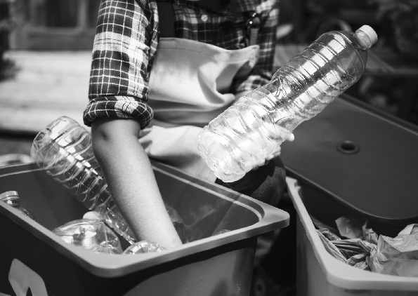 Recycled plastics from e-waste